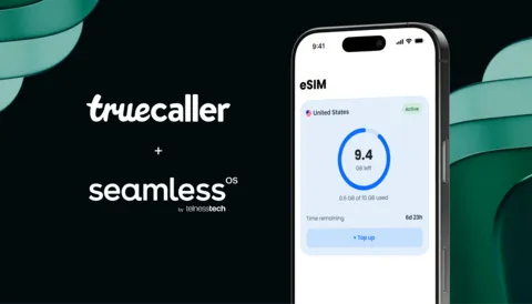 Truecaller Launches Travel eSIM Powered by Telness Tech OS