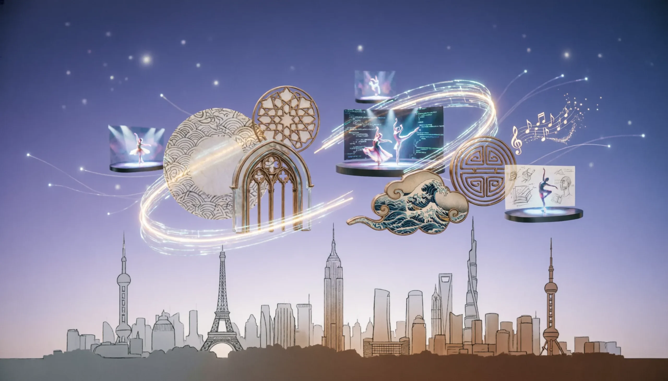 Infographic Galaxy Unpacked Showcases the Intersection of Culture and Innovation Across Global Cities